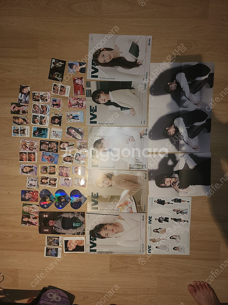 아이브 앨범 포카 도무송 비공굿--0